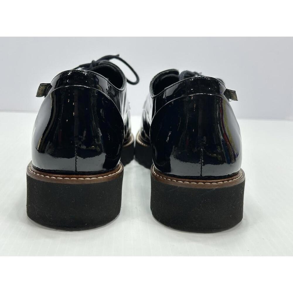 Mephisto Sabatina Black Patent Leather Oxford Lace‎ Up Shoes Size 9.5 Eur 7 - Picture 7 of 11